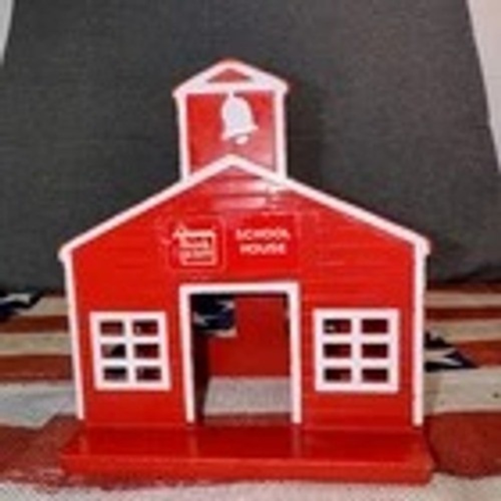 Vintage 1974 Think and Learn Schoolhouse - Picture 2 of 7